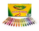 16ct Large Crayola Crayons Lift Lid Pack