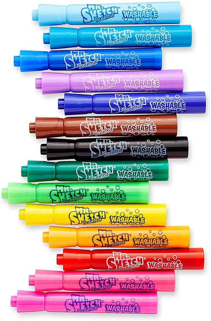 14ct Mr Sketch Washable Scented Chisel Marker Set