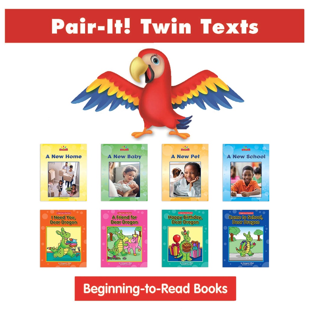 A Complete Big Events Pair-It! Twin Text 8 Book Set