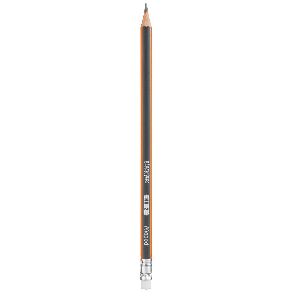Black'Peps Triangular Graphite #2 Pencils School Pack of 72