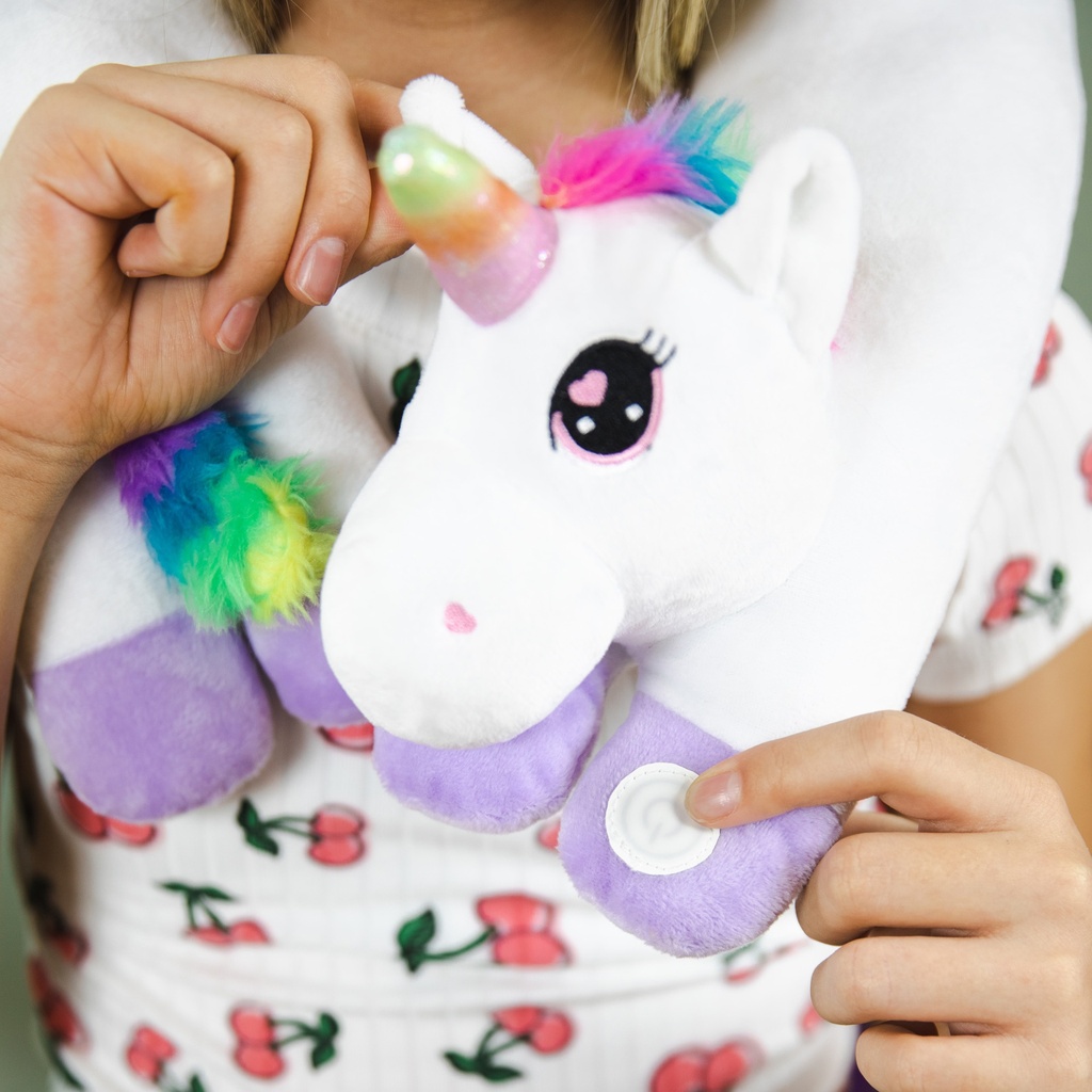 Unicorn Sensory Vibrating Neck Pillow