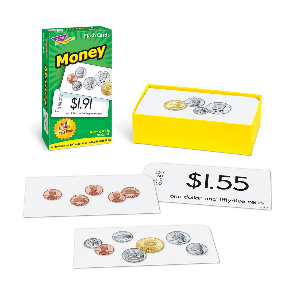 Time and Money Skill Drill Flash Cards Assortment