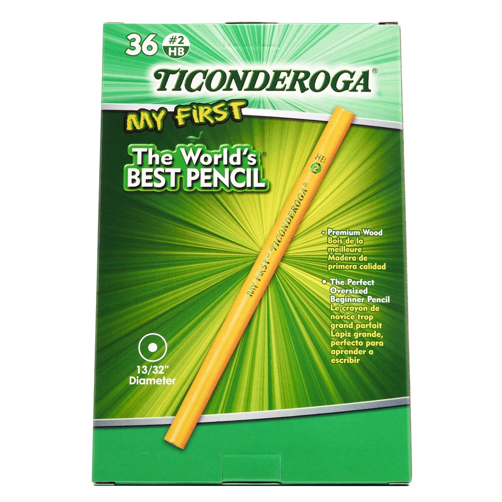 My First Ticonderoga® Pencil without Eraser 36 Count
