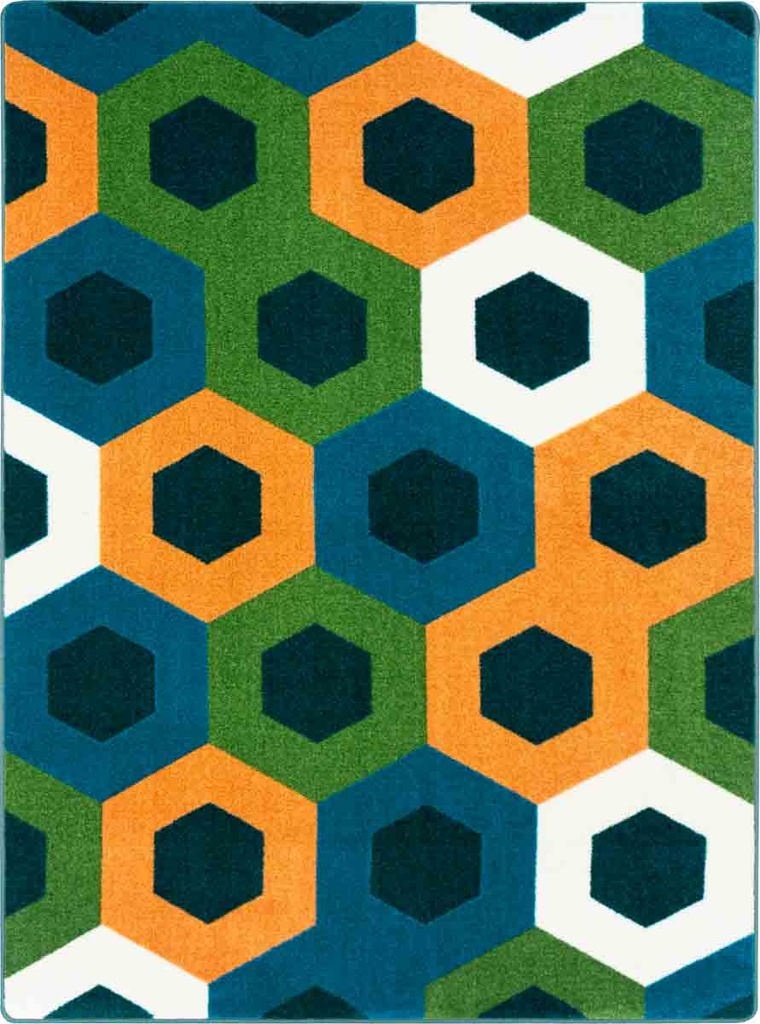 Hexed Area Rug