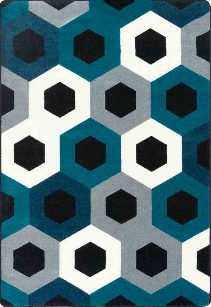 Hexed Area Rug