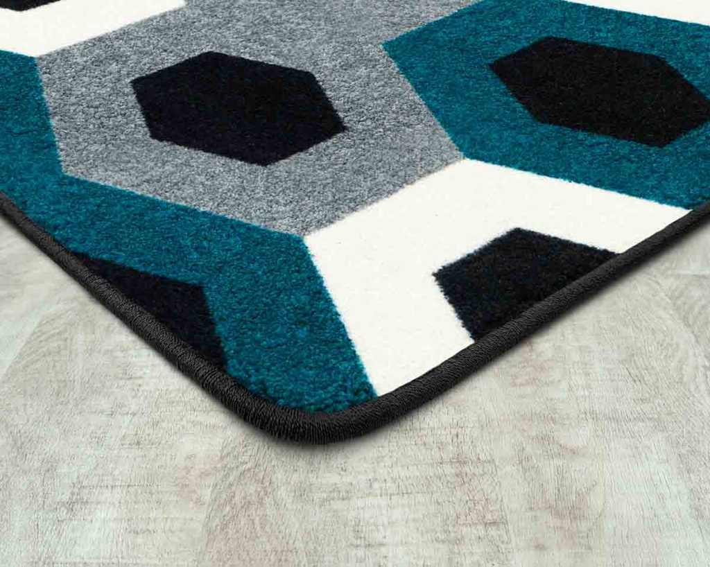 Hexed Area Rug