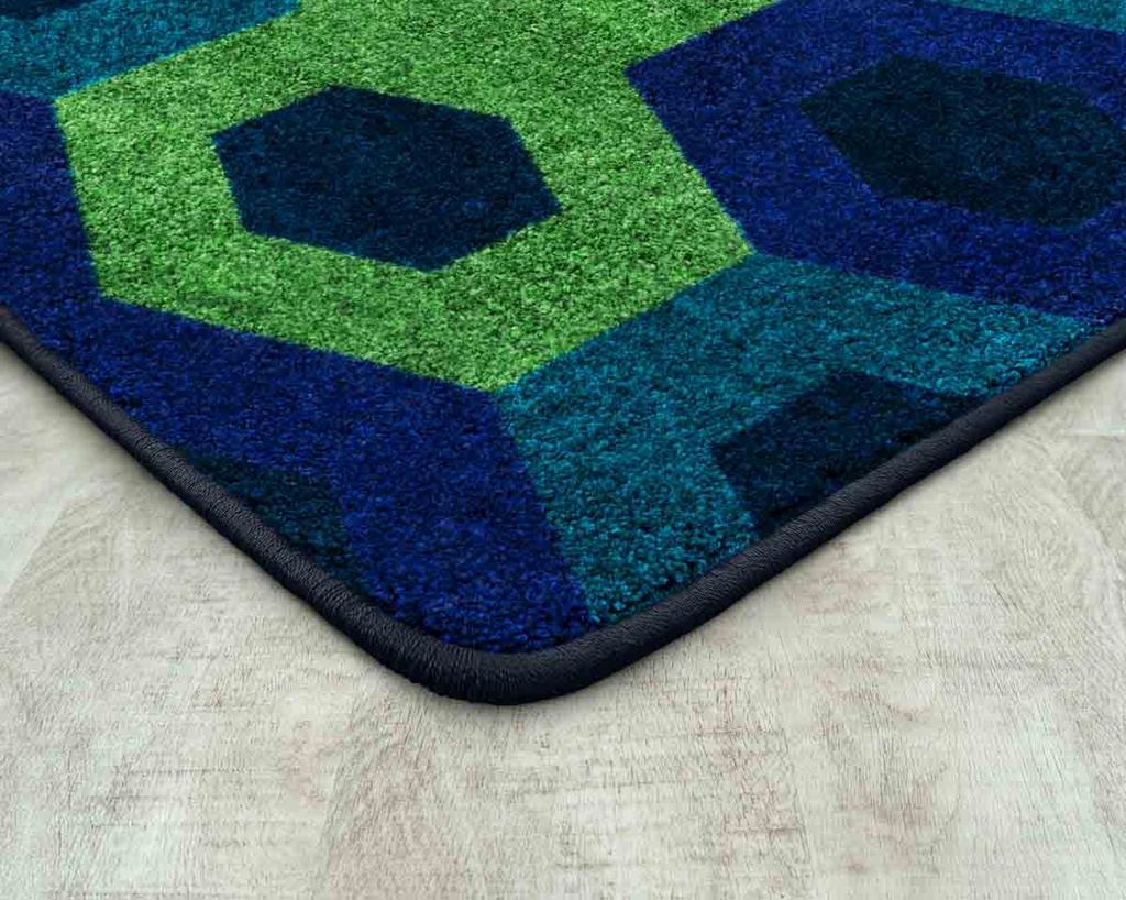 Hexed Area Rug