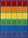 Rainbow Blocks Area Rug