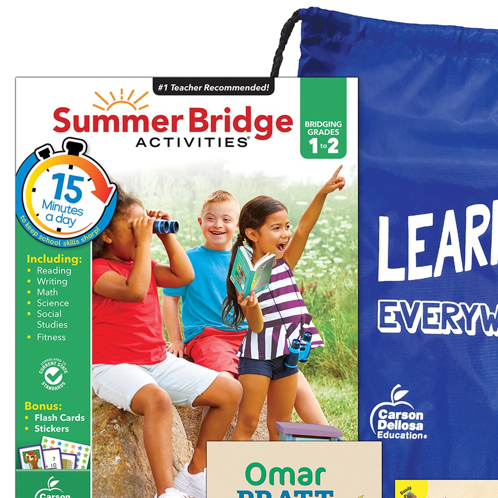 Summer Bridge Essentials Backpack Grade Level: 1st Grade