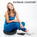 Dark Gray Big Wiggle Seat Sensory Cushion