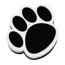 Black Paw Magnetic Whiteboard Erasers 6ct