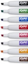 8 Color Chisel Tip Expo Magnetic Dry Erase Markers