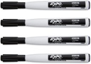 4ct Black Fine Expo Magnetic Dry Erase Markers