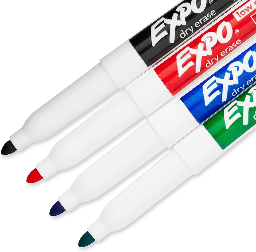 4 Color Set Expo2 Dry Erase Markers