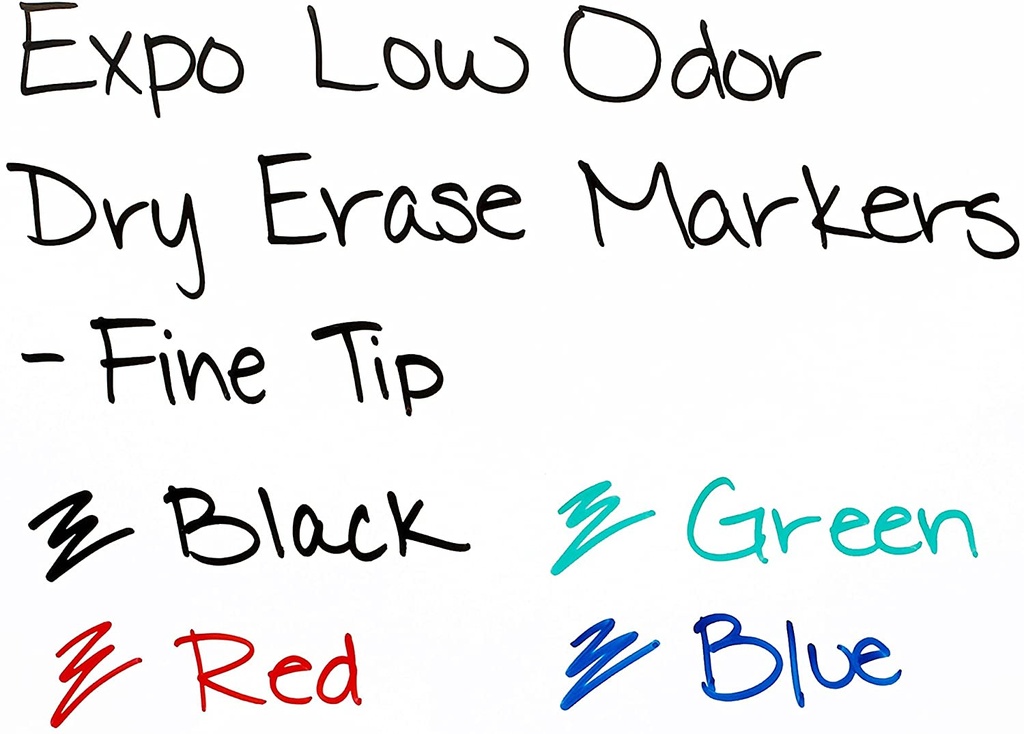 4 Color Set Expo2 Dry Erase Markers