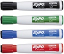 4 Color Chisel Tip Expo Magnetic Dry Erase Markers
