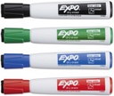 4 Color Chisel Tip Expo Magnetic Dry Erase Markers