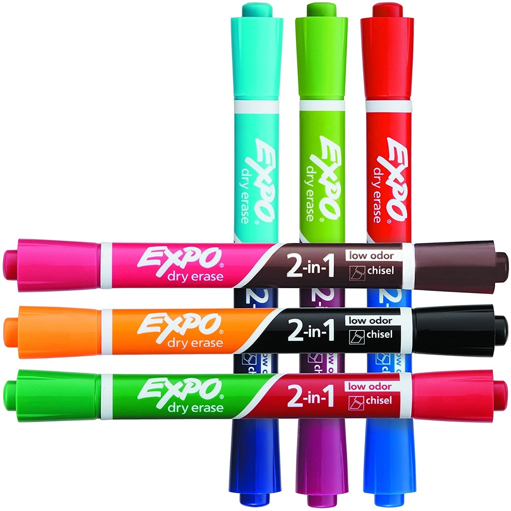16 Color Expo Dual Ended Dry Erase Markers