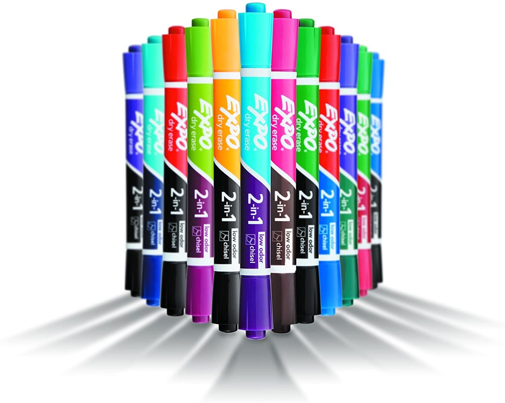16 Color Expo Dual Ended Dry Erase Markers