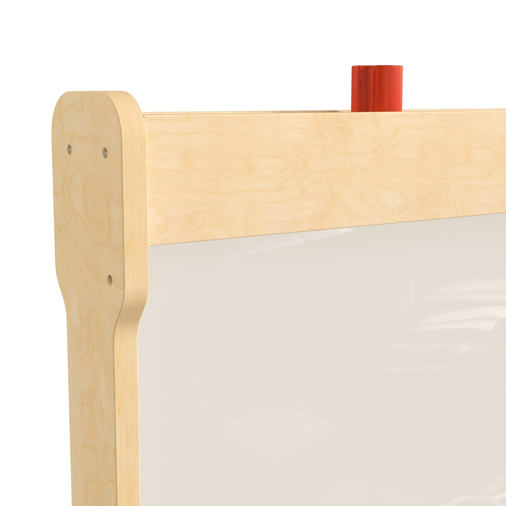 Free Standing Wooden Double Sided Accessory Panel Easel