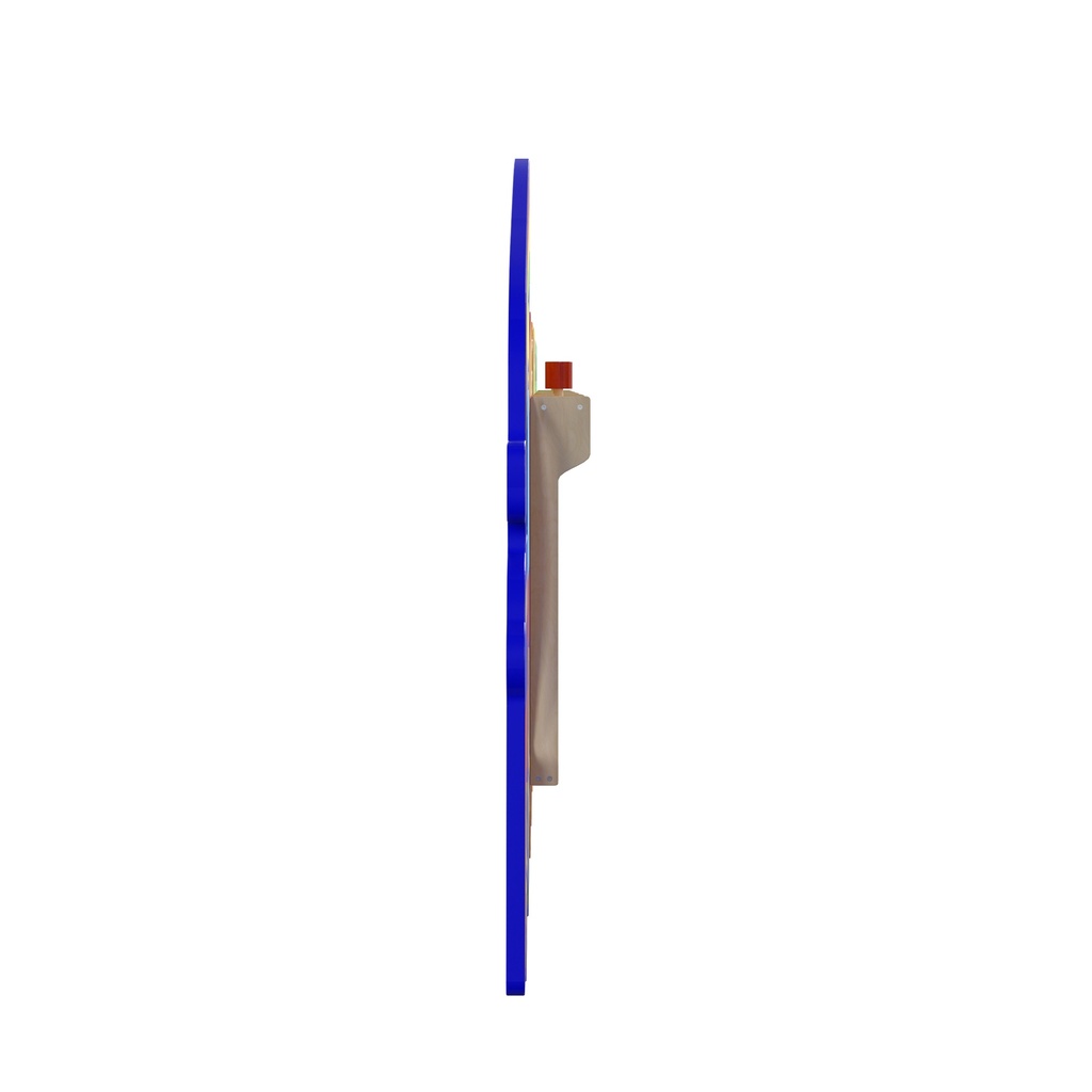 Wooden Train Wall System for Accessory Panels