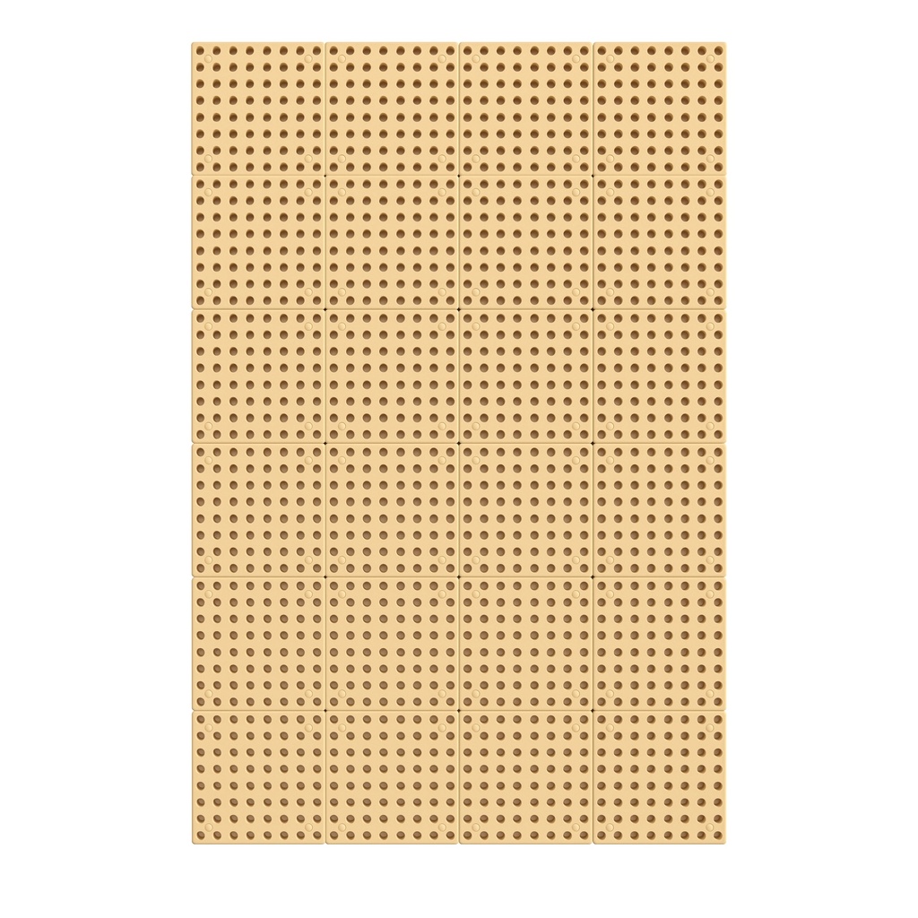 Peg System 31.5" x 47.2" Activity Board Accessory Panel
