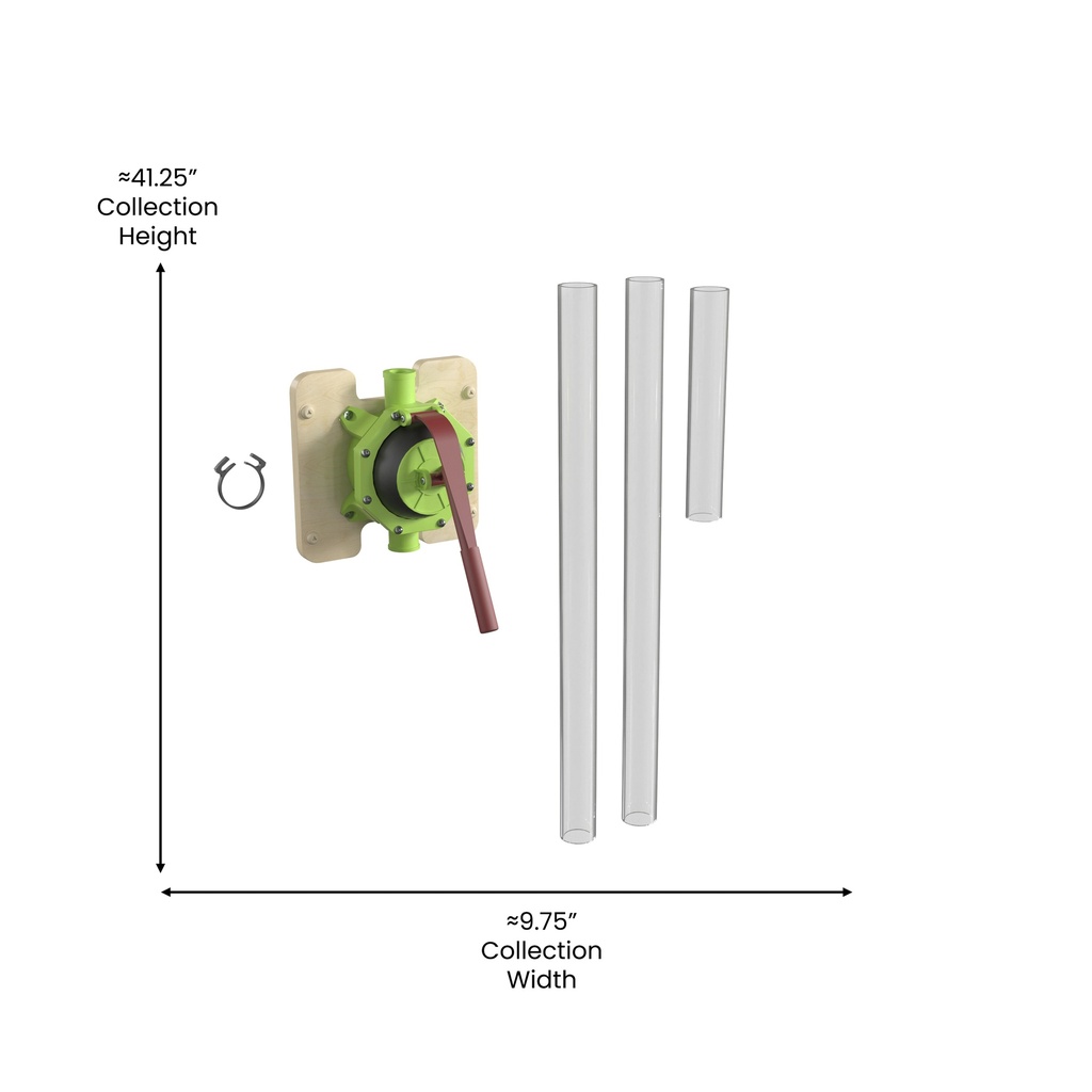 Pipe Builder Hand Pump for Peg System Actvity Board Accessory Panel