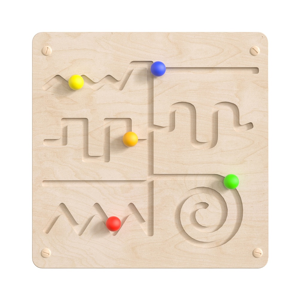 Maze Motor Skills Activity Board Accessory Panel