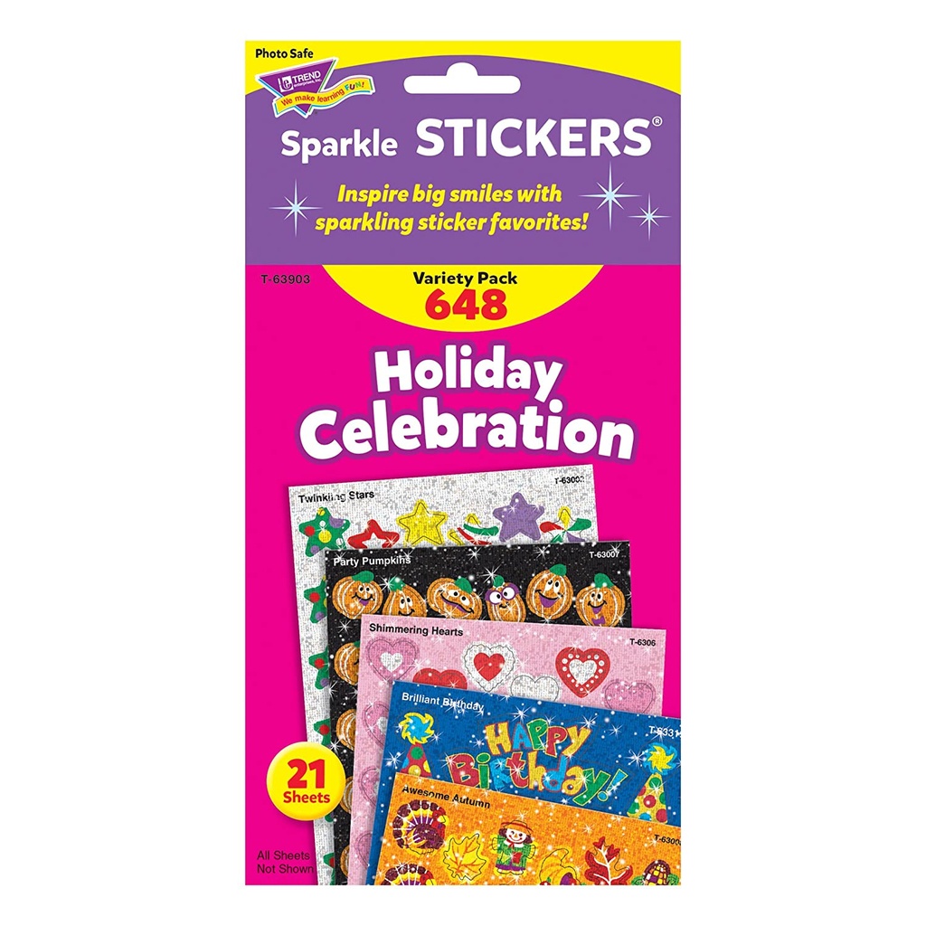 Holidays Sparkle Stickers