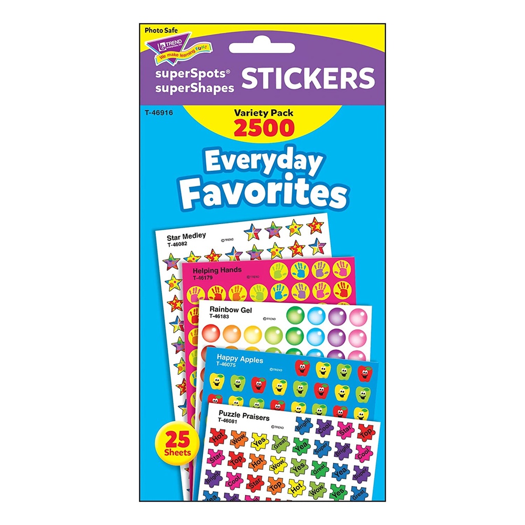 Everyday Favorites Superspot Stickers