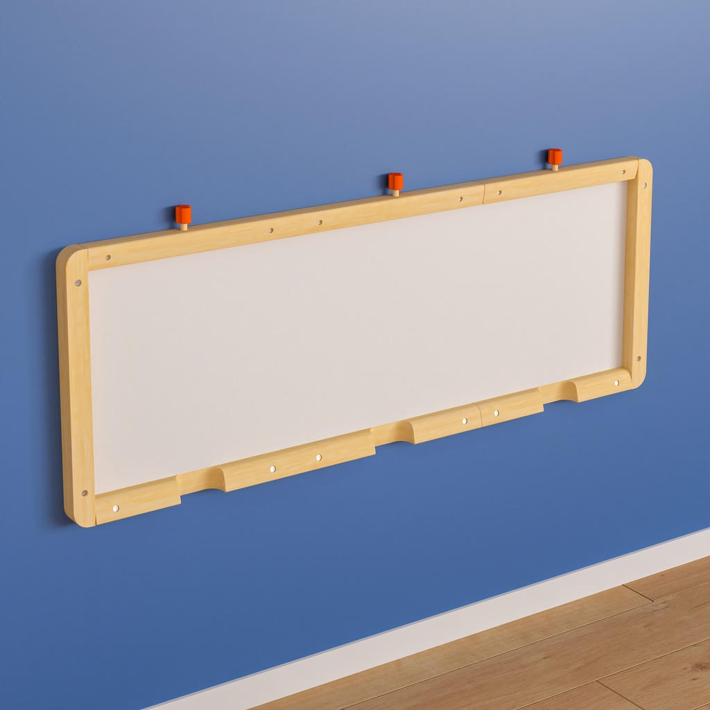 Wooden 3 Accessory Panel Wall System