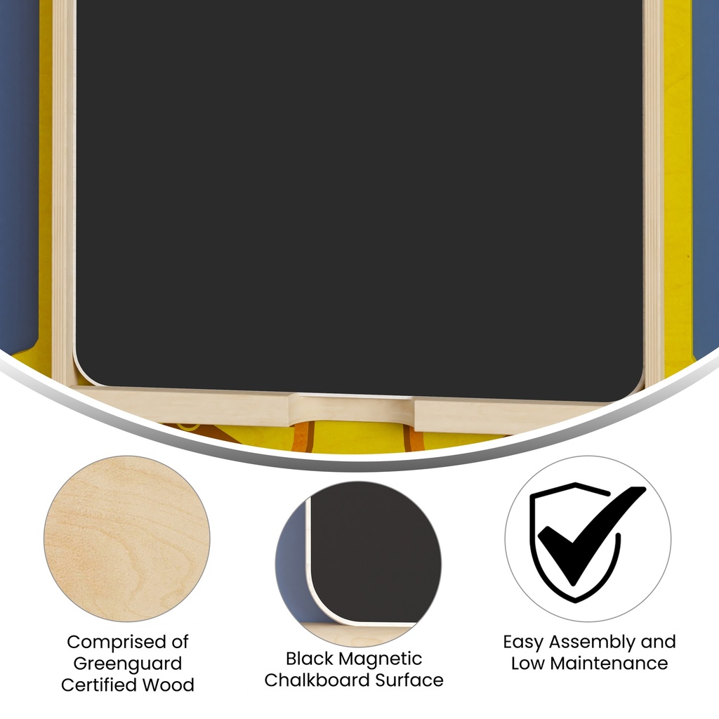 Magnetic Chalkboard Activity Board Accessory Panel