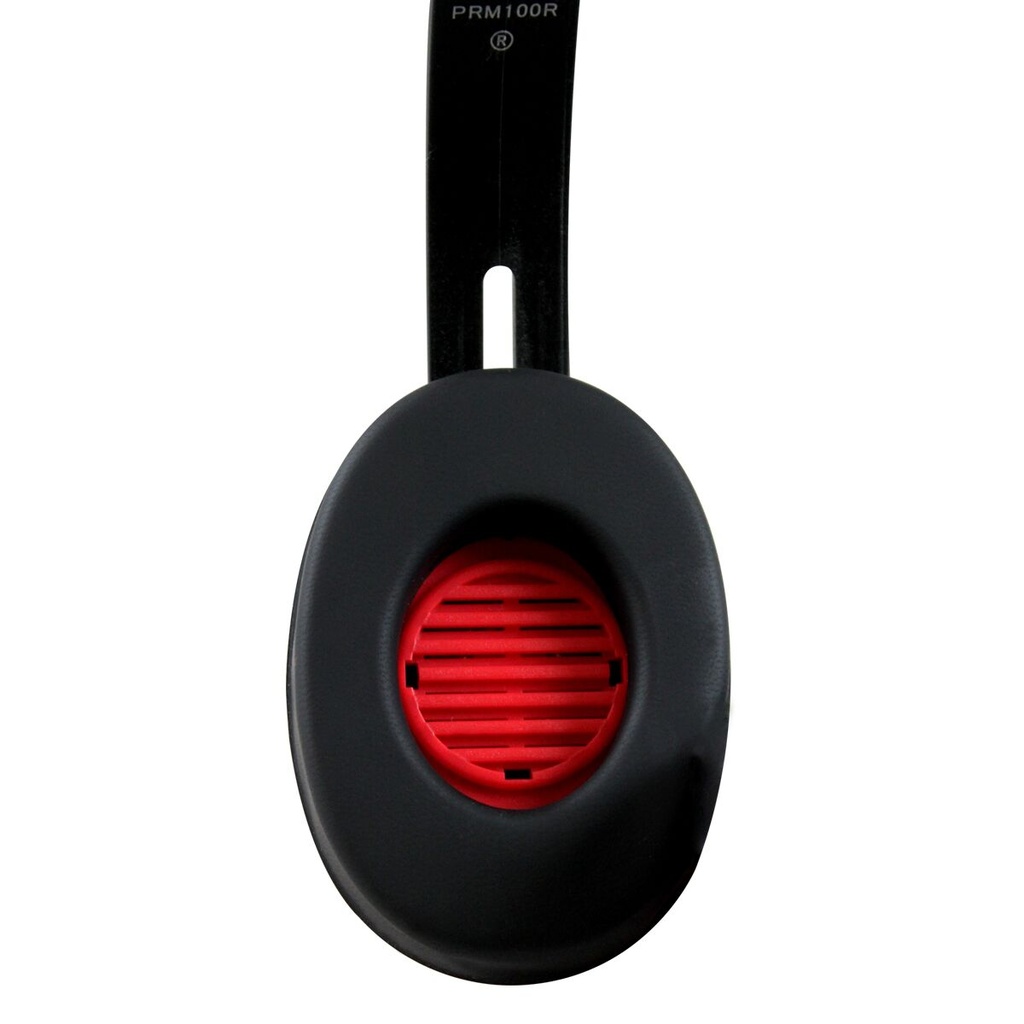 Primo Stereo Headphones Red
