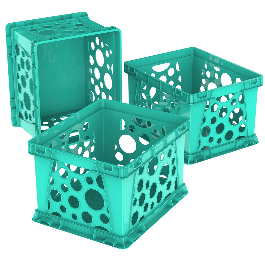 Large File Crate Teal