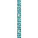 True to You Teal with Leaves Scalloped Bulletin Board Borders