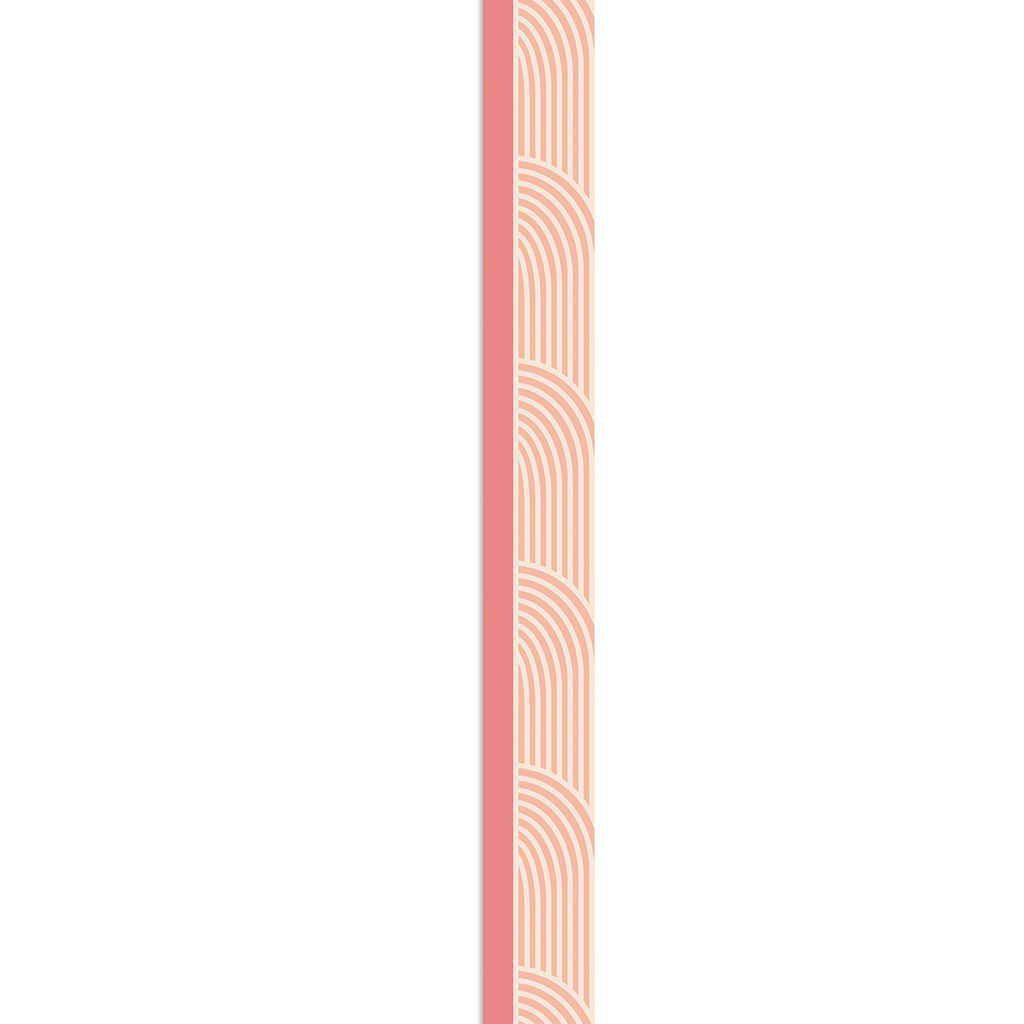 True to You Coral Wave Straight Bulletin Board Borders