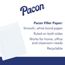 200ct Wide Ruled Filler Paper Pack