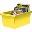 Medium Classroom Storage Bin Yellow Each