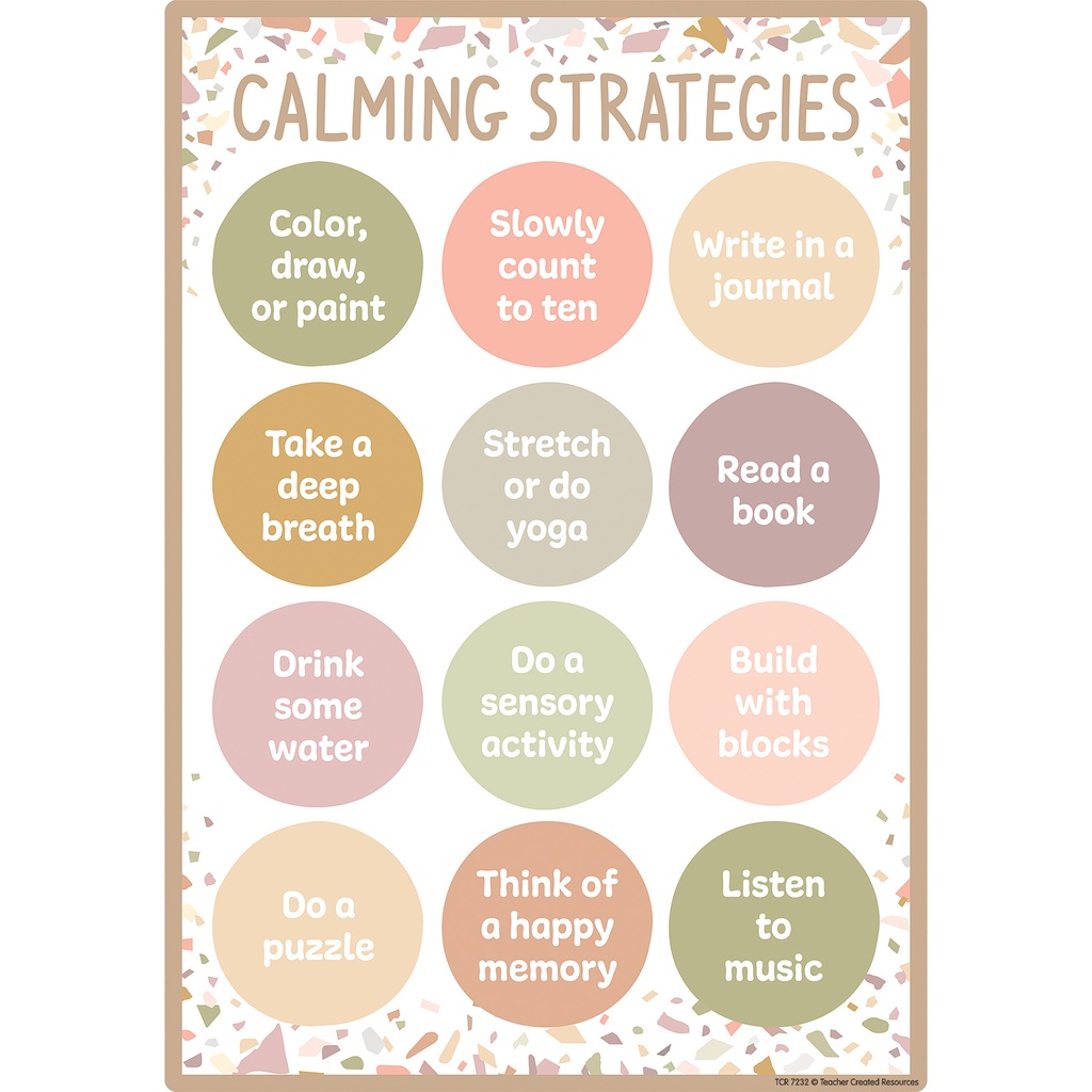 Terrazzo Tones Positive Practices Small Poster Pack