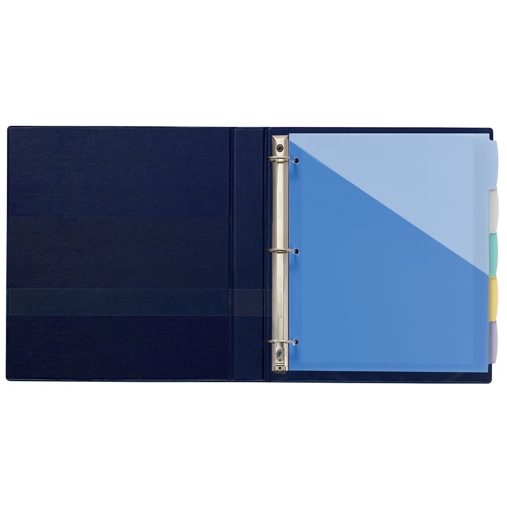 5 Tab Translucent Write On Dividers with Pockets