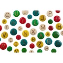 Coconut Letters Uppercase Set of 52