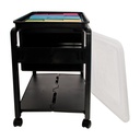 Folding Mobile File Cart