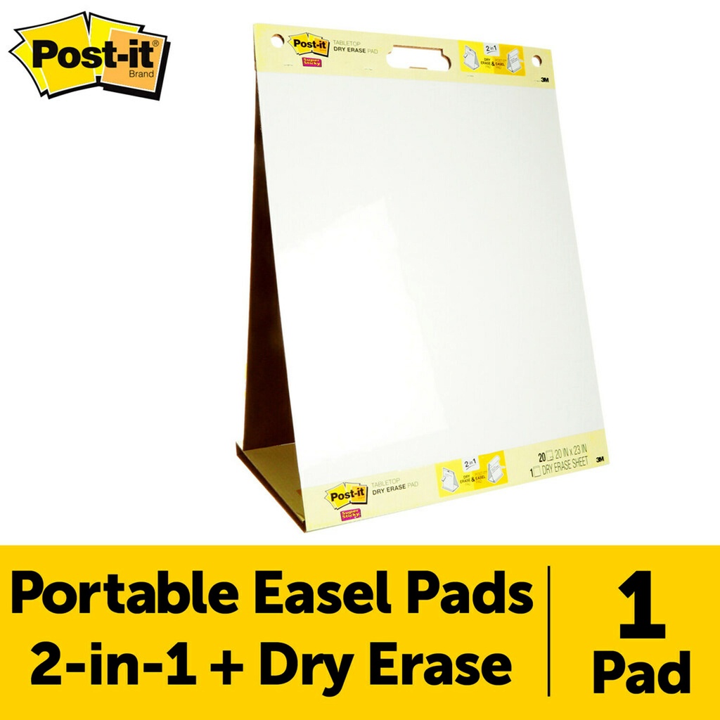 20in x 23in Dry Erase Table Top Easel Pad