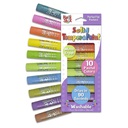 10ct Pastel Tomes Tempera Paint Sticks