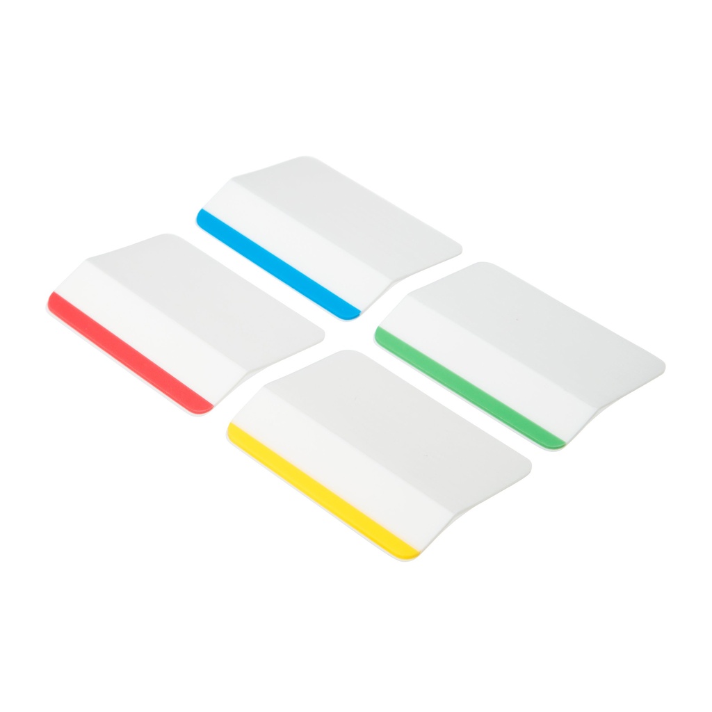 Assorted Colors Post it Durable Blank Tabs