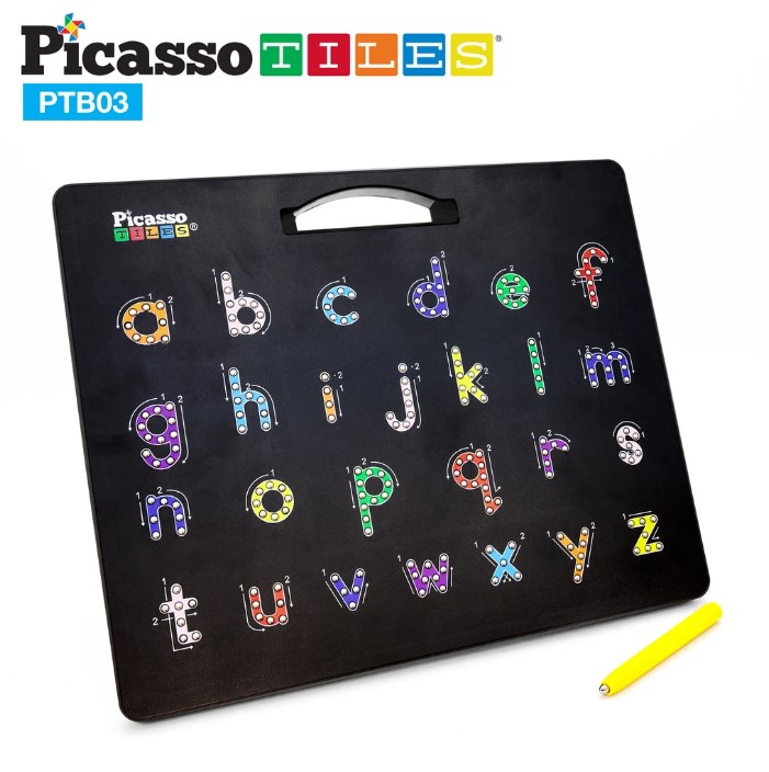 PicassoTiles Upper and Lower Case Drawing Board