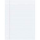 200ct Wide Ruled Filler Paper Pack
