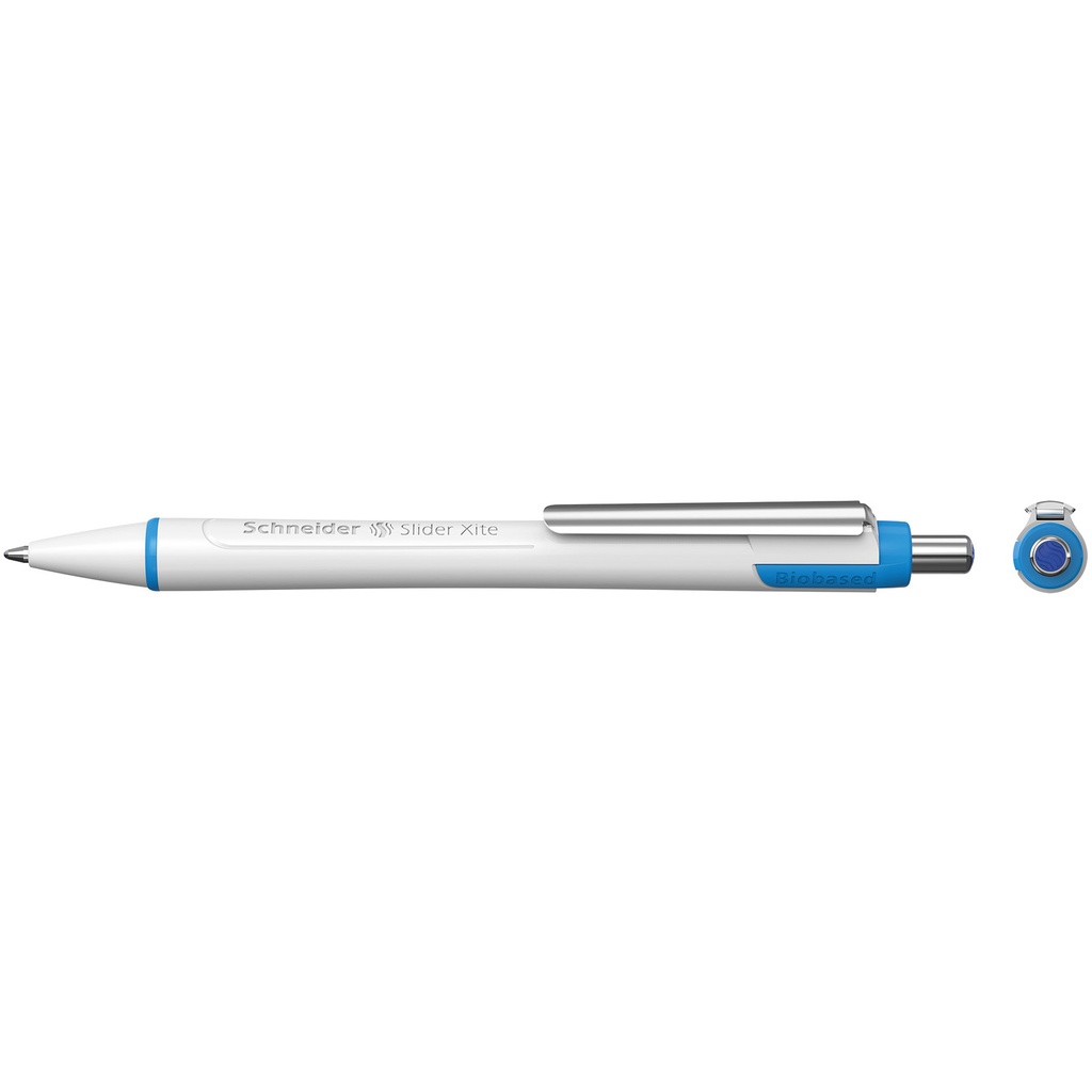 Blue Slider Xite XB Refillable + Retractable Ballpoint Pens Box of 10 