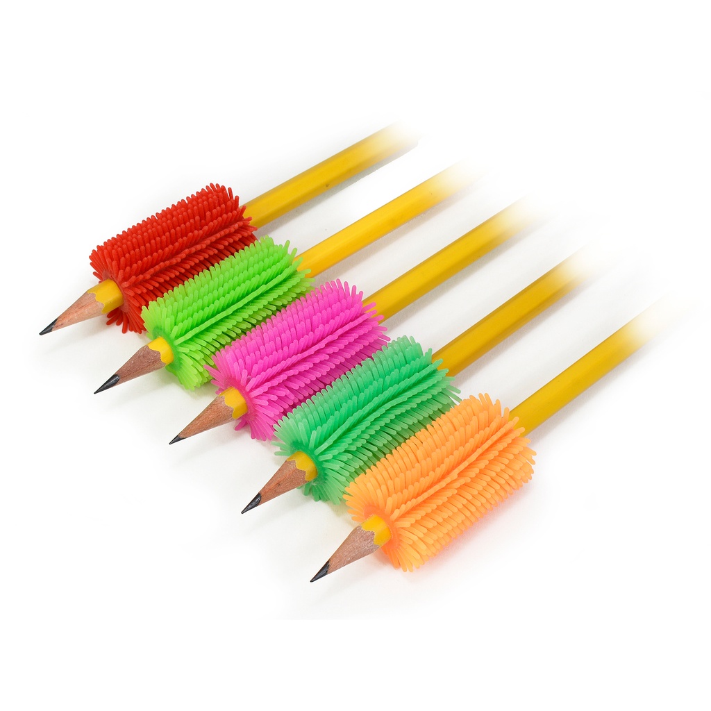 Spiky Grip Pencil Grip, Bucket of 100