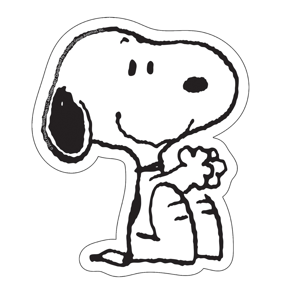 Peanuts Snoopy Assorted Paper CutOuts